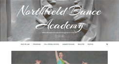 Desktop Screenshot of northfielddance.com